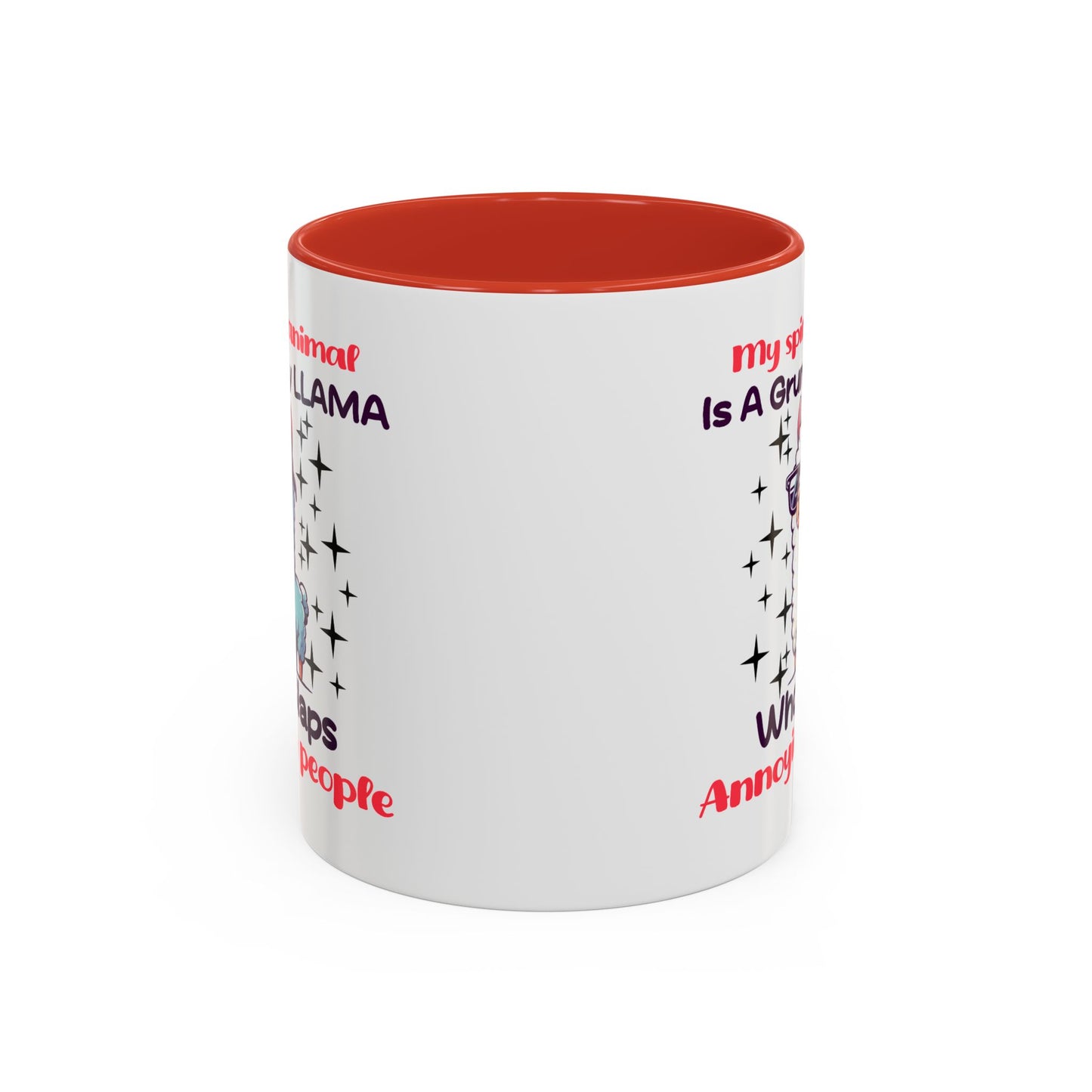 Humor Mug - My Spirit Animal is a Grumpy Llama