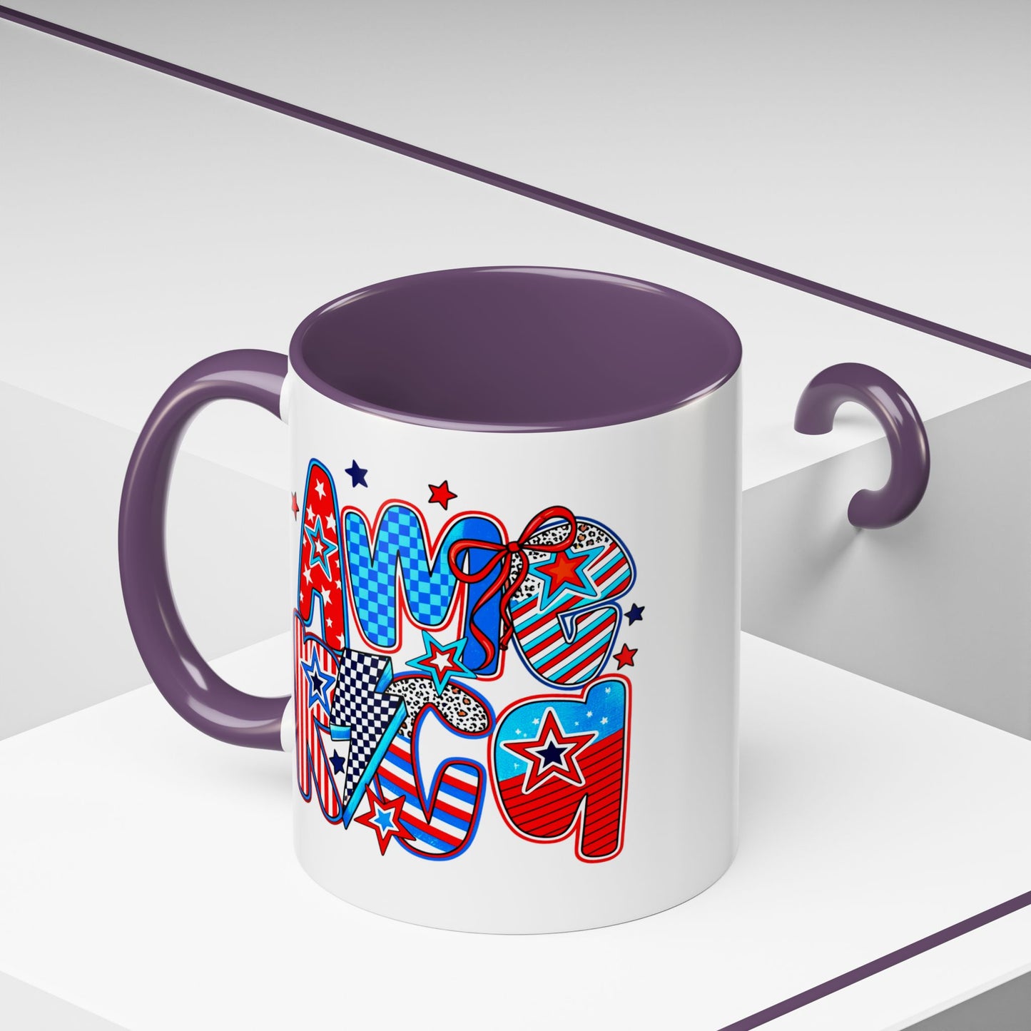 4th of July Mug - Retro America Coquette