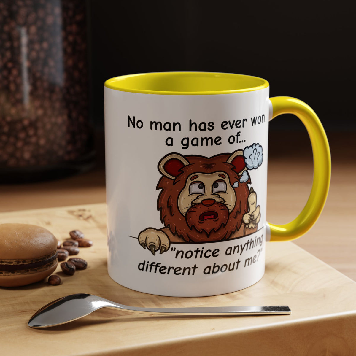 Humor Mug - No Man Has Ever Won a Game