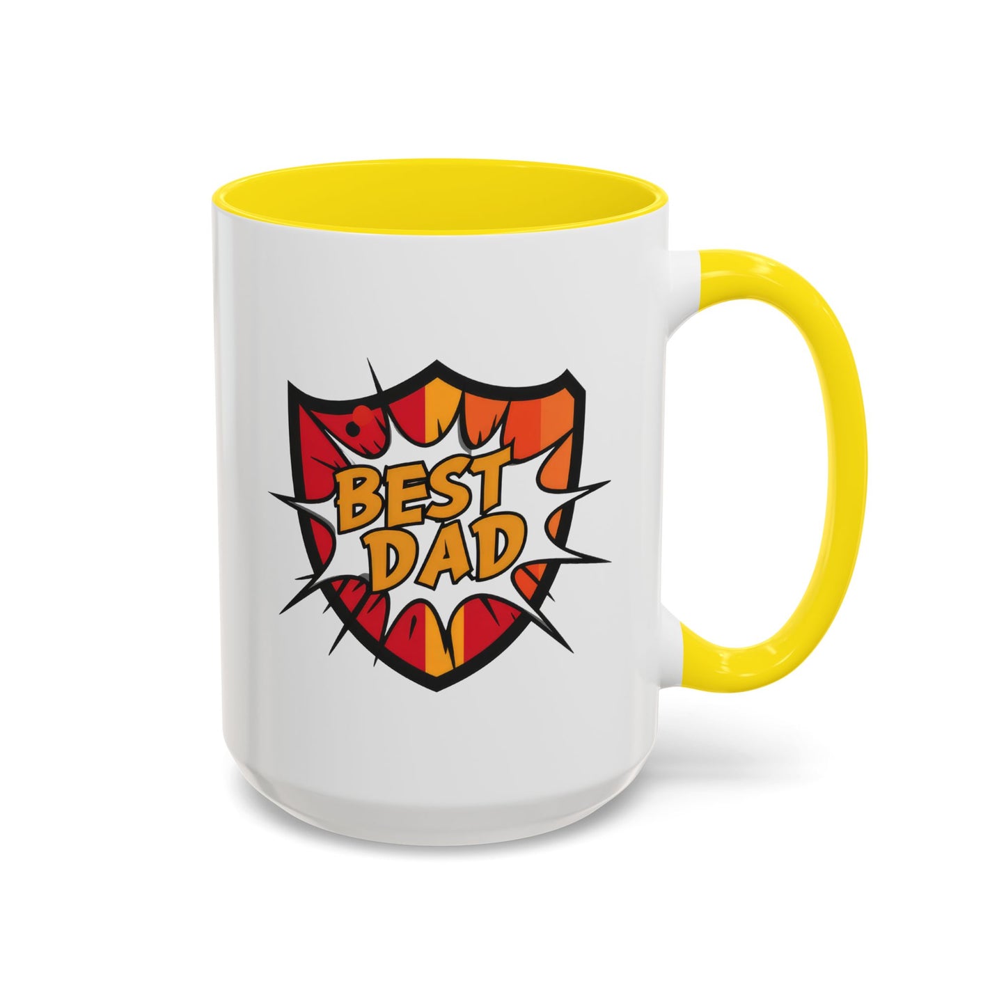 Father's Day Mug - Best Dad Shield