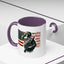4th of July Mug - Soldier American Flag