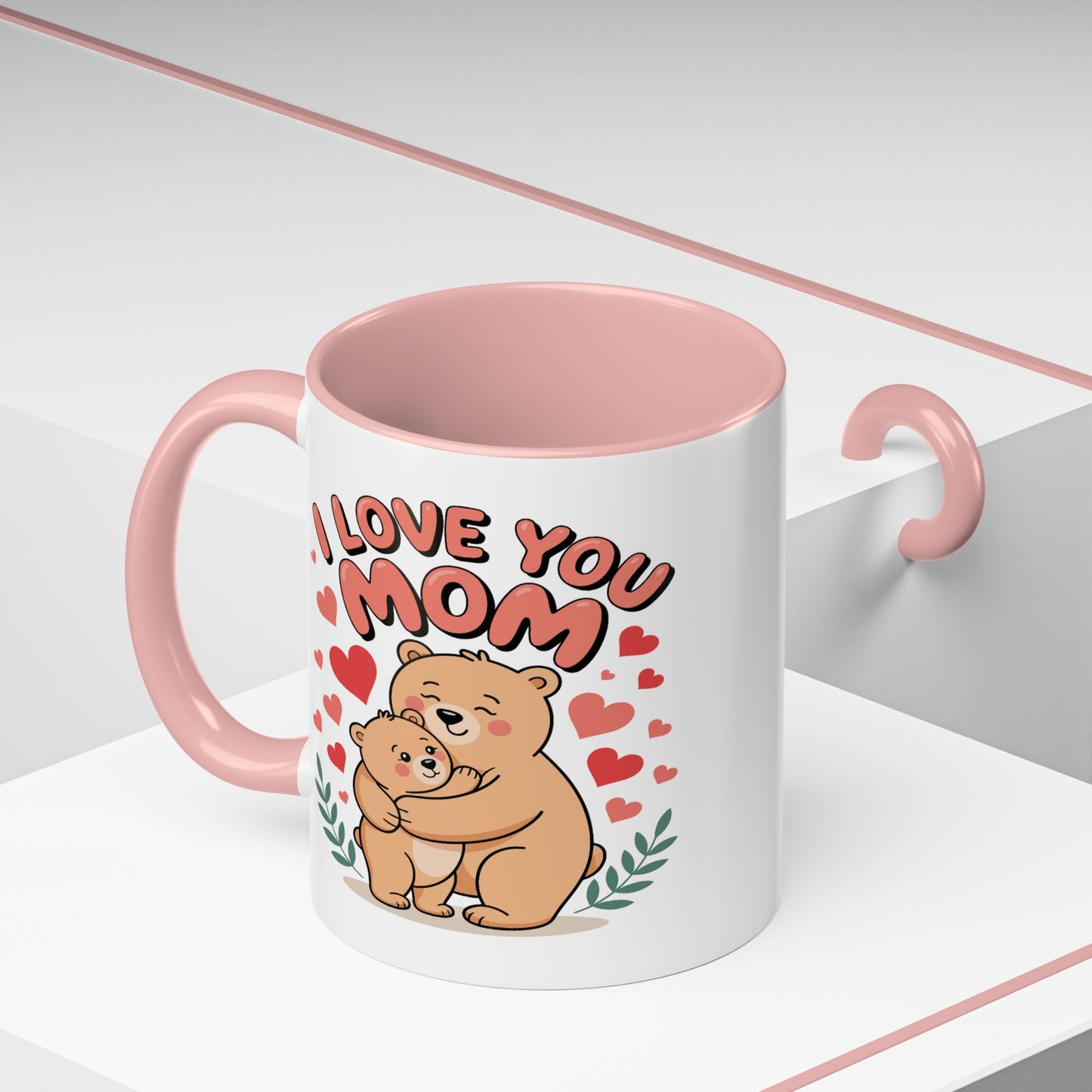 Mother's Day Mug - I Love You Mom Bear