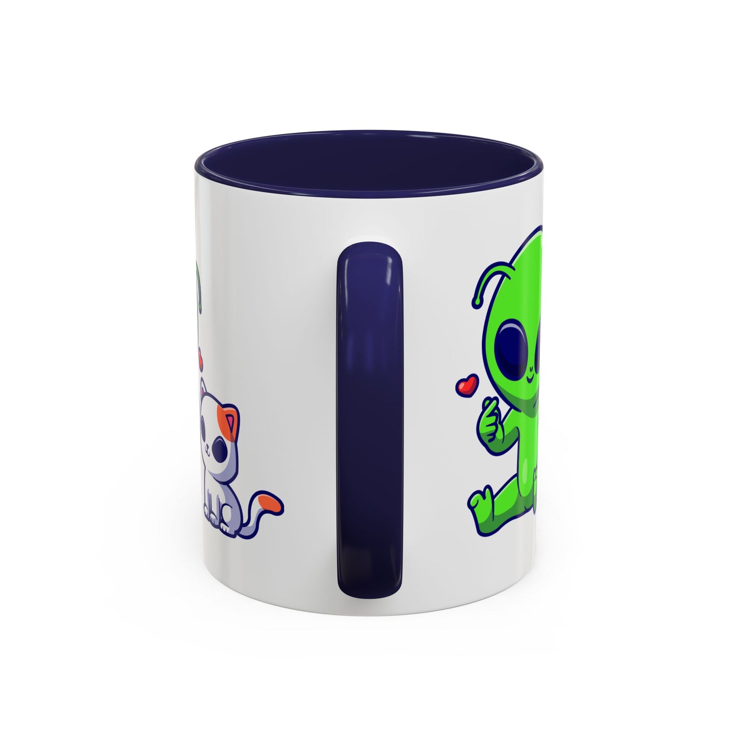 Alien Mug - Cute Alien Cat