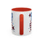 4th of July Mug - America Peace Sign