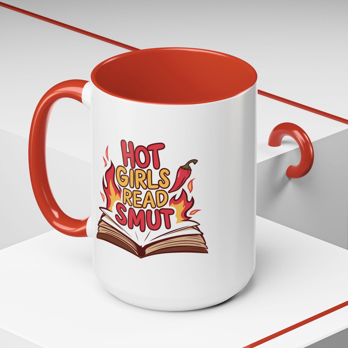 Adult Mug - Hot Girls Read Smut