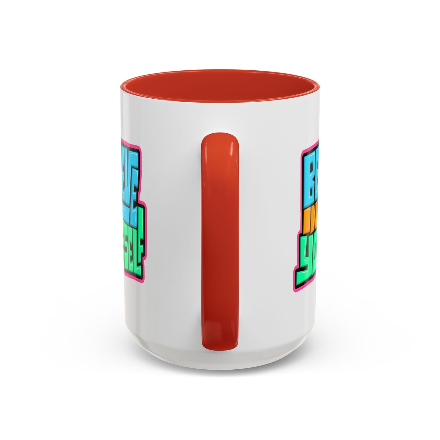 Motivation Mug - Believe In Yourself Graffiti
