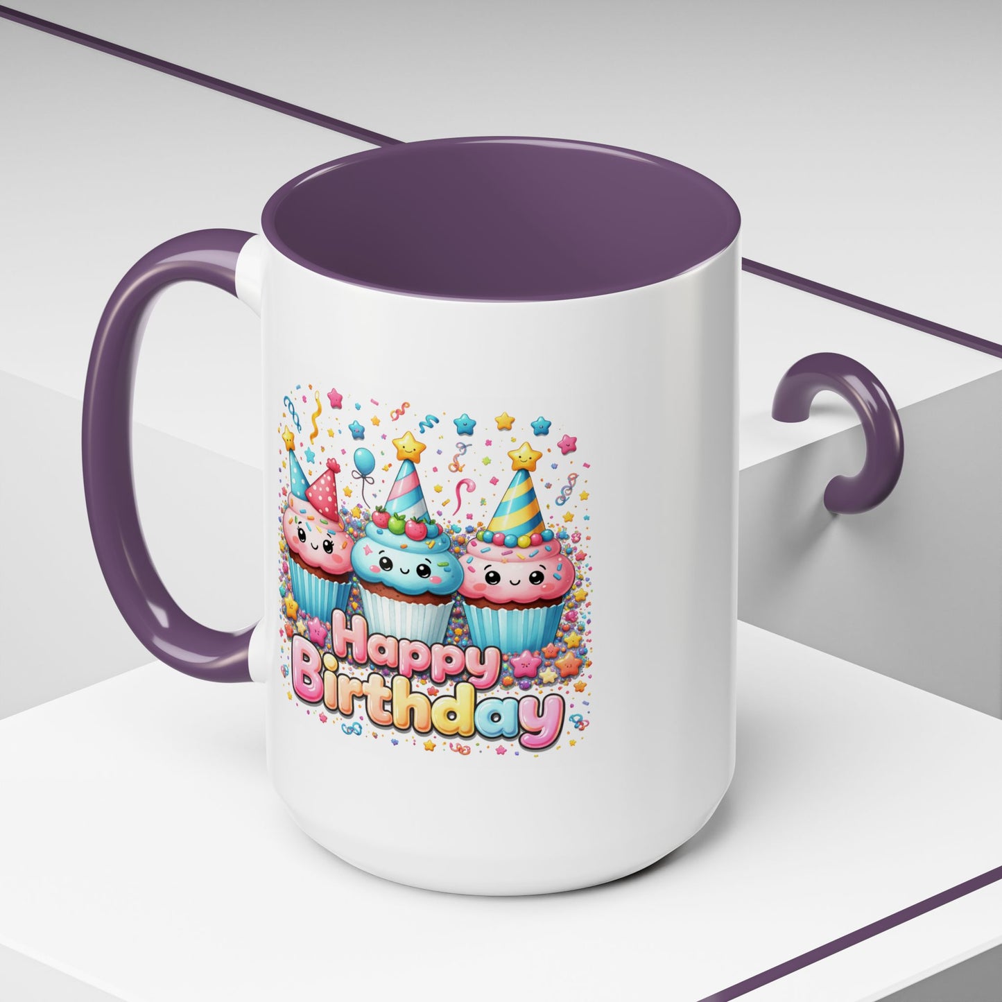 Birthday Mug - Cute Cupcakes