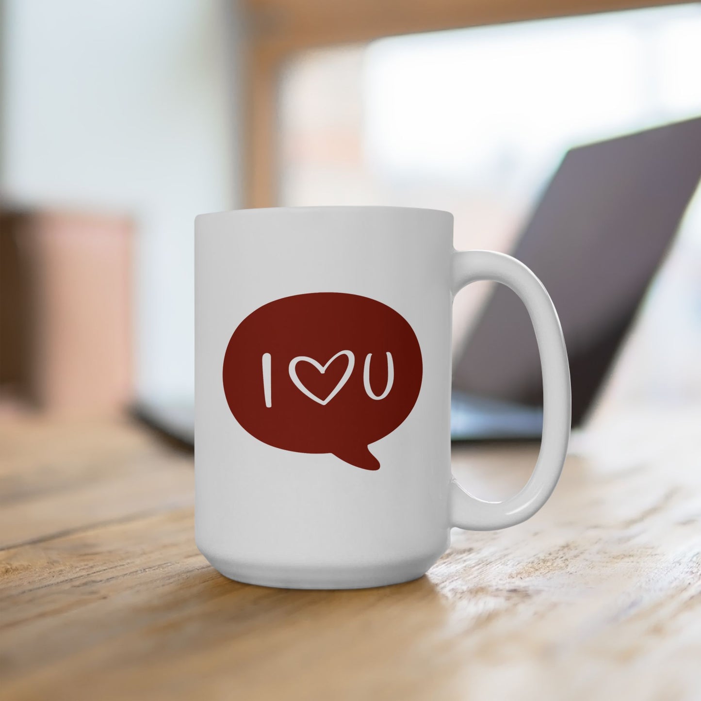Anniversary Mug - I Love You Message