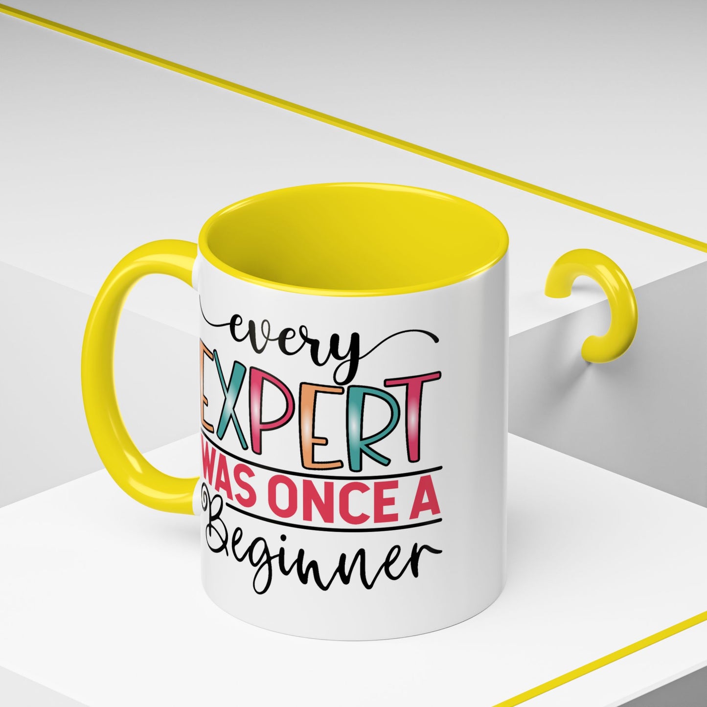 Motivation Mug - Every Expert Was Once a Beginner