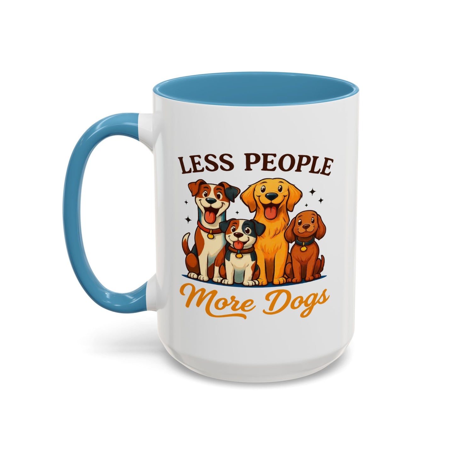 Animal Mug - Less People More Dogs