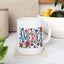 4th of July Mug - Patriotic Floral America