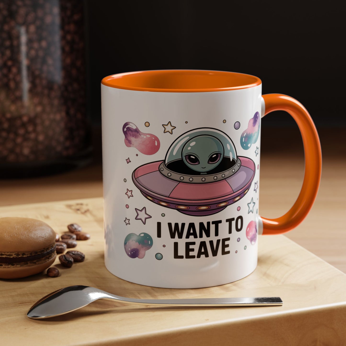 Alien Mug - I Want To Leave