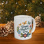 Mother's Day Mug - Happy Mother's Day Floral Butterflies