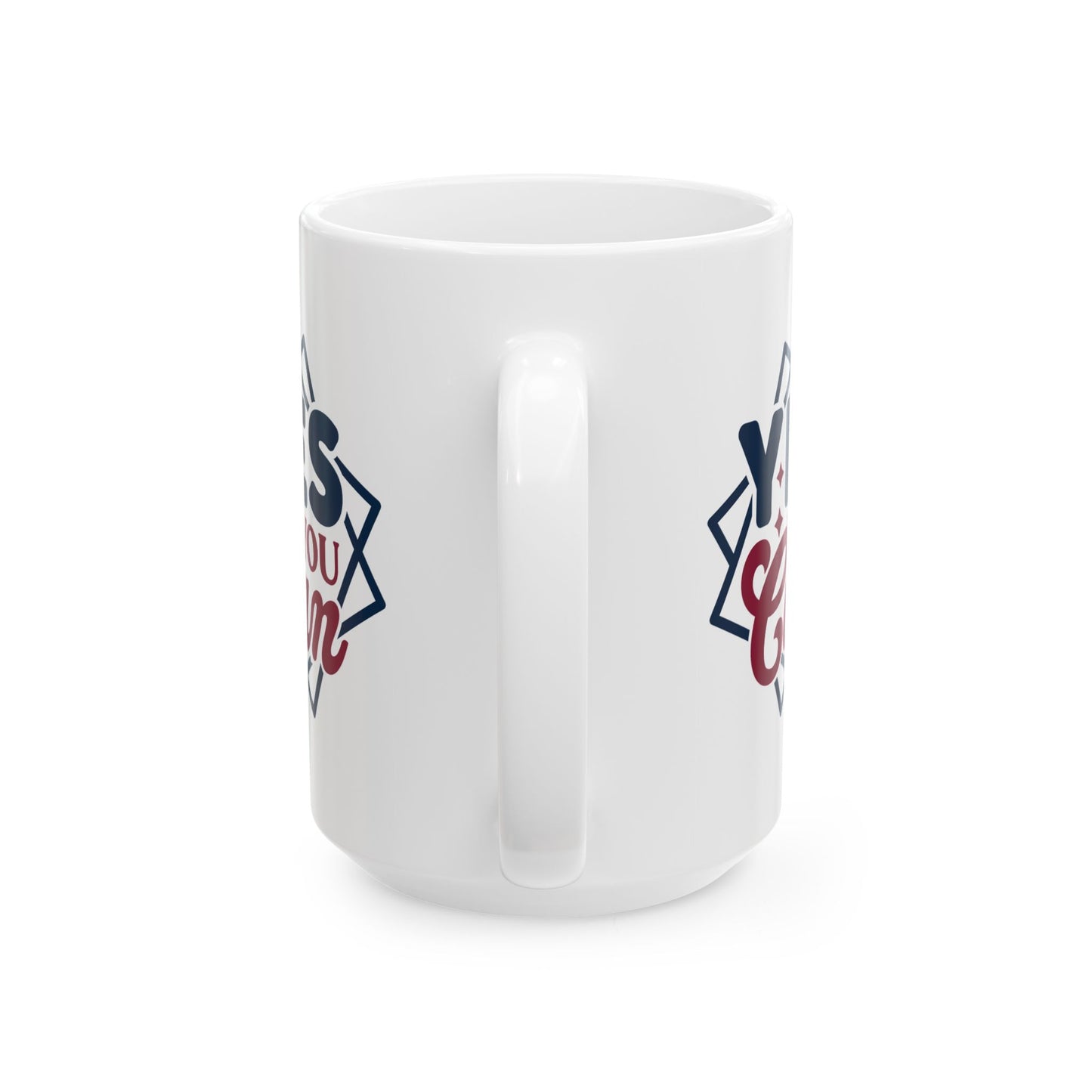 Motivation Mug - Yes You Can Squares