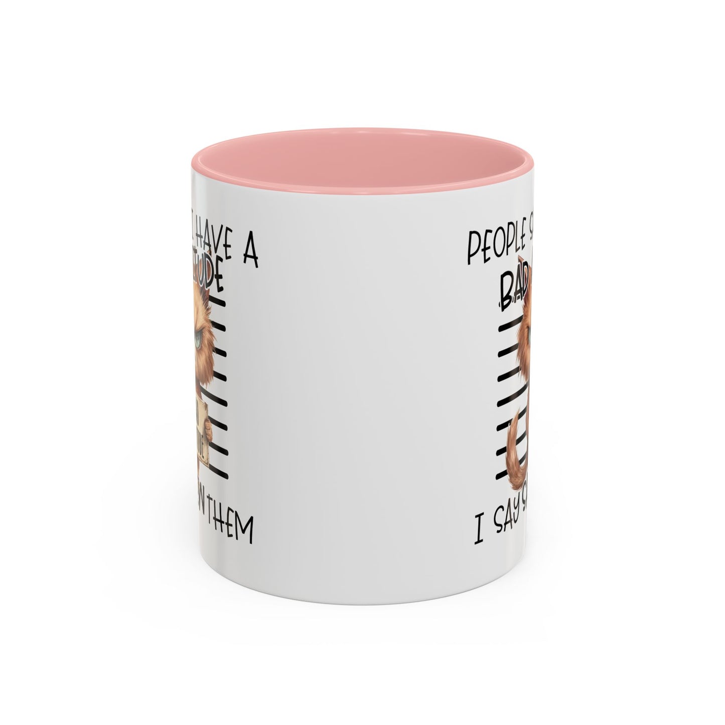 Humor Mug - People Say I Have a Bad Attitude