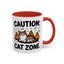 Animal Mug - Caution: Cat Zone