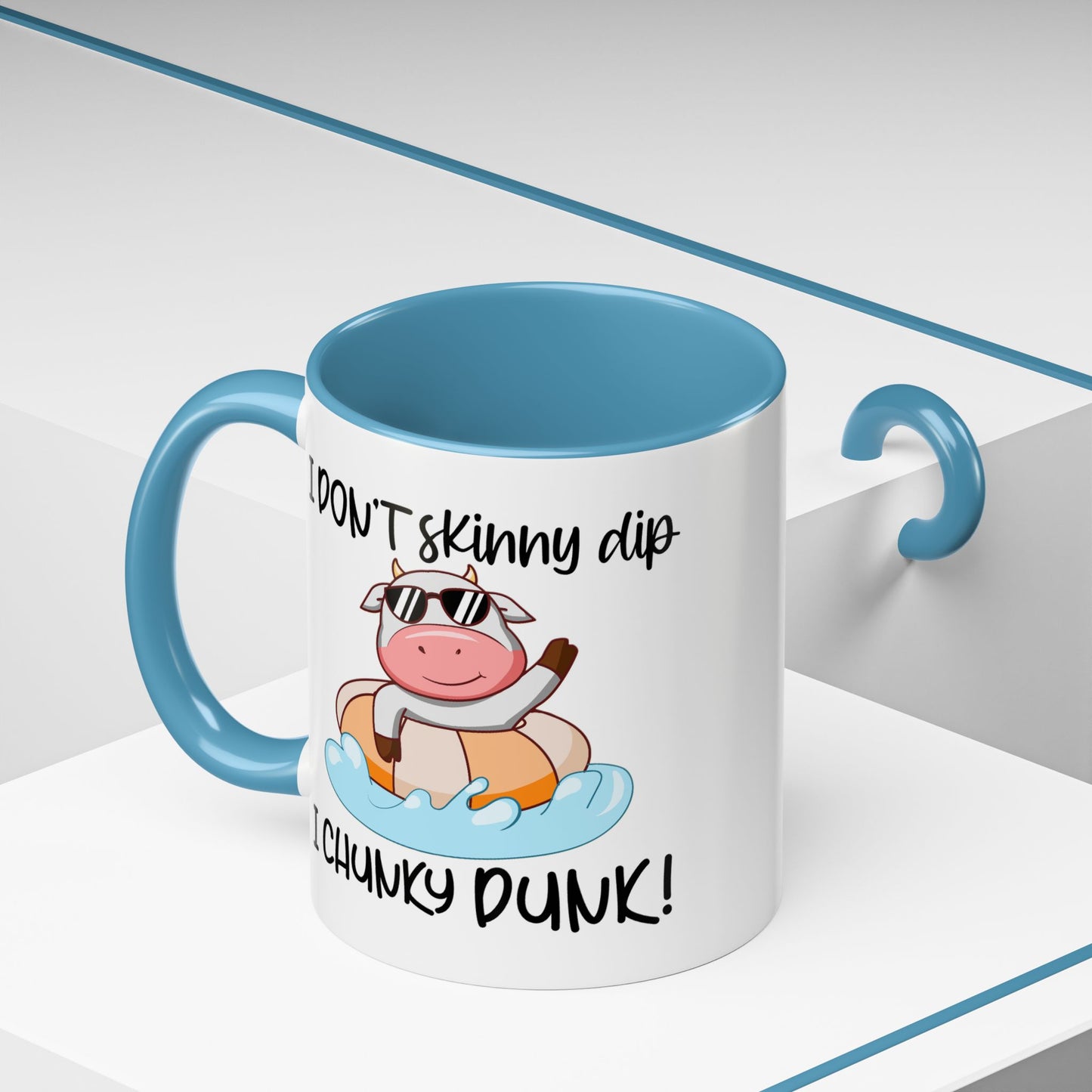 Humor Mug - I Don't Skinny Dip