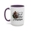 4th of July Mug - God Bless America Cross Flag