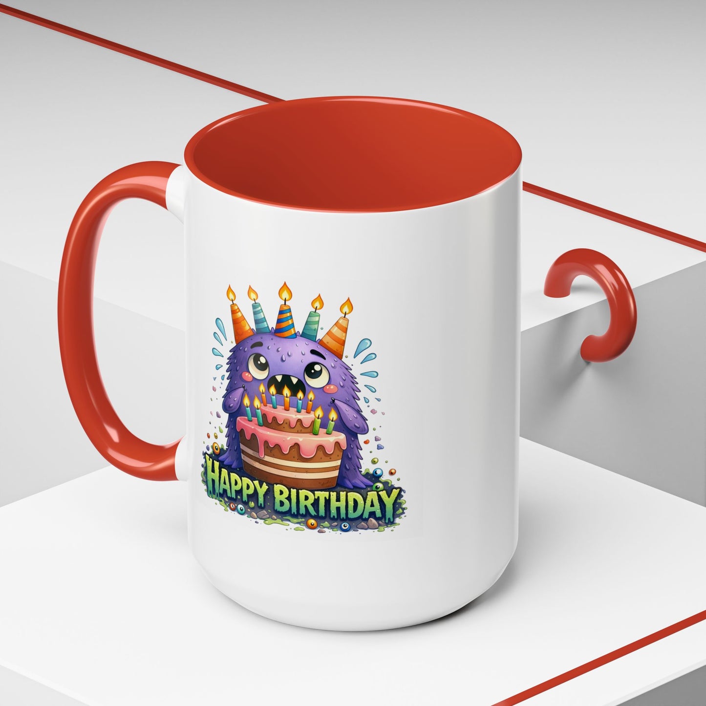 Birthday Mug - Cake Monster...