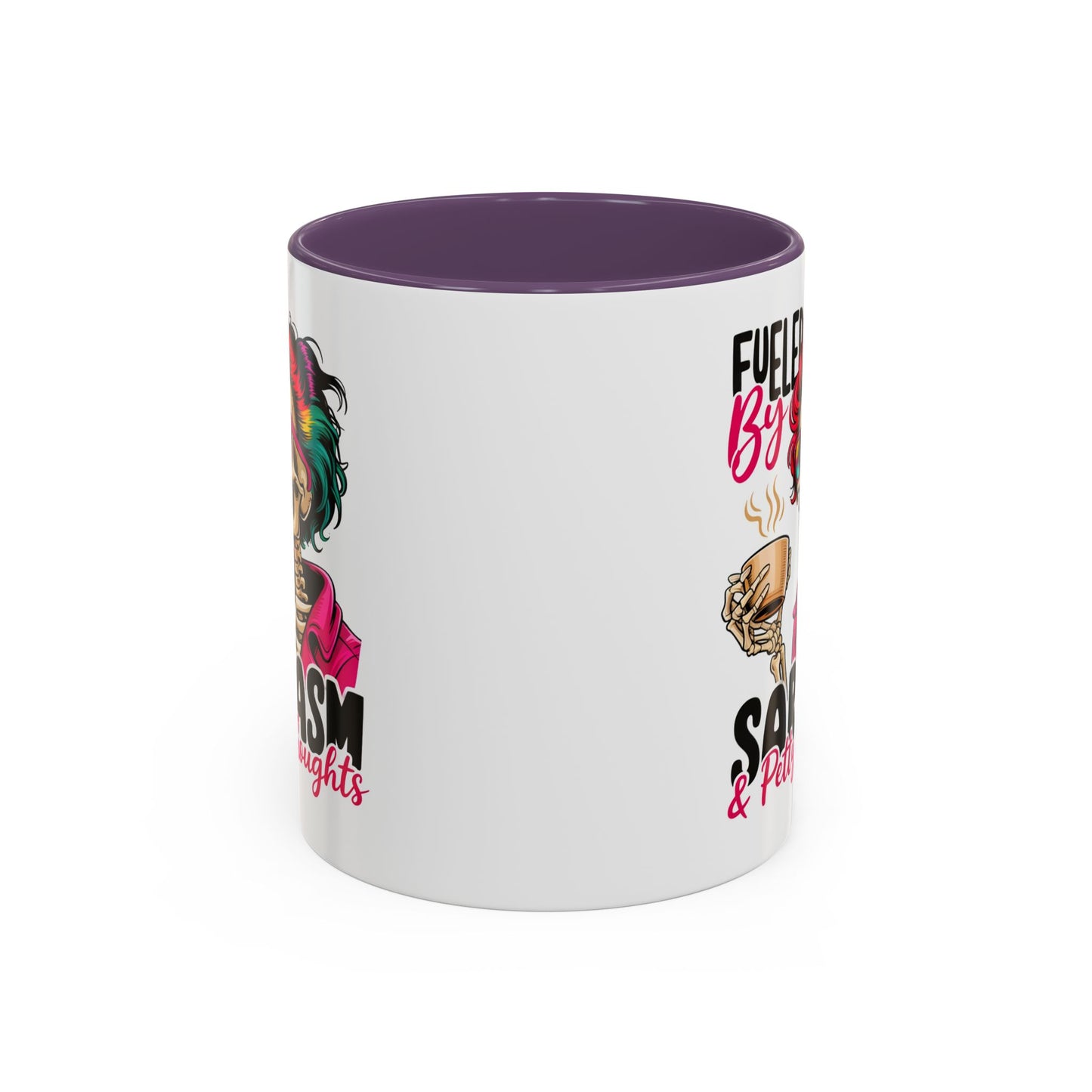 Humor Mug - Fueled by Sarcasm & Petty Thoughts