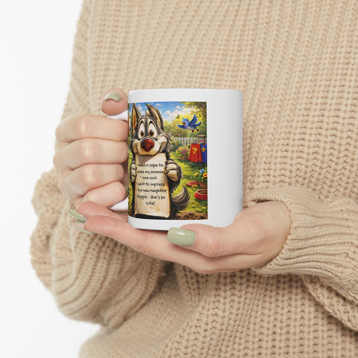 Animal Mug - I Need A Cape