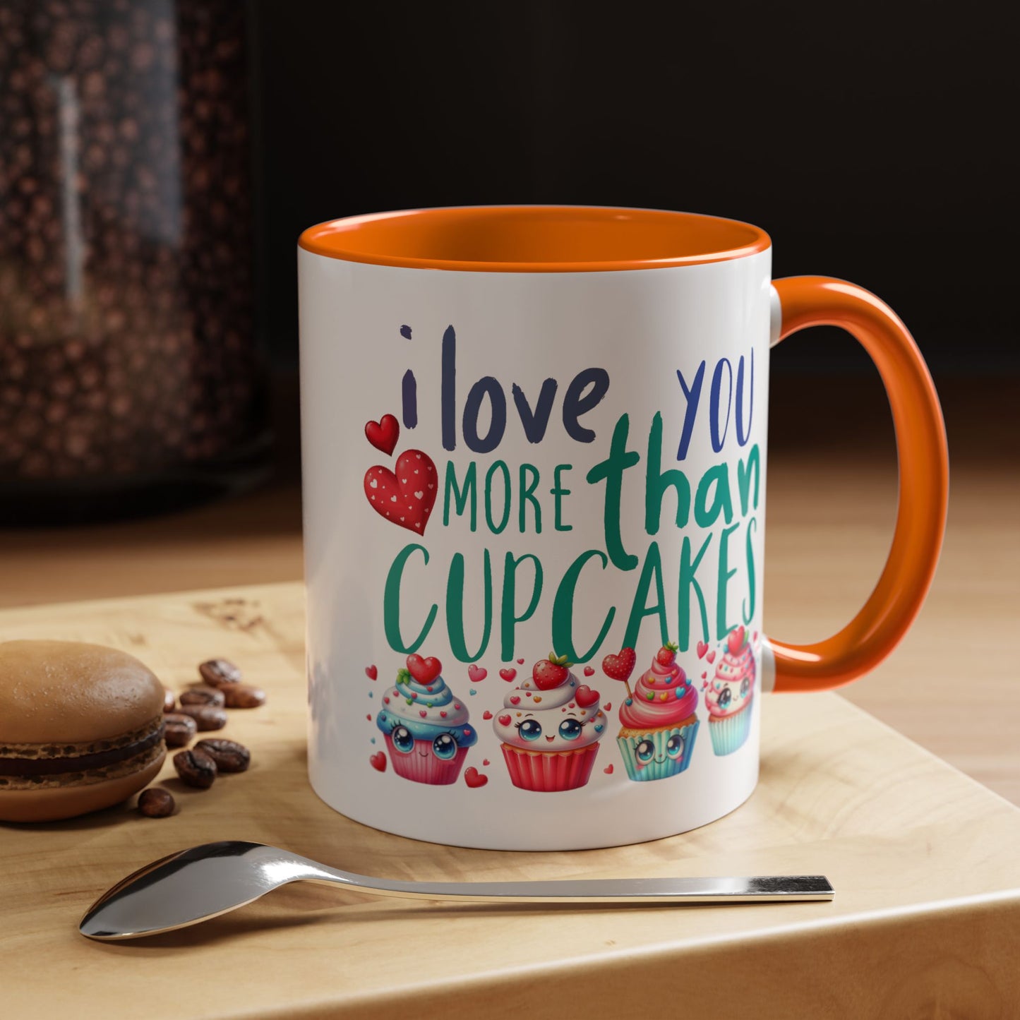 Anniversary Mug - I Love You More Than Cupcakes