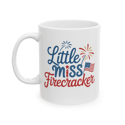 4th of July Mug - Little Miss Firecracker