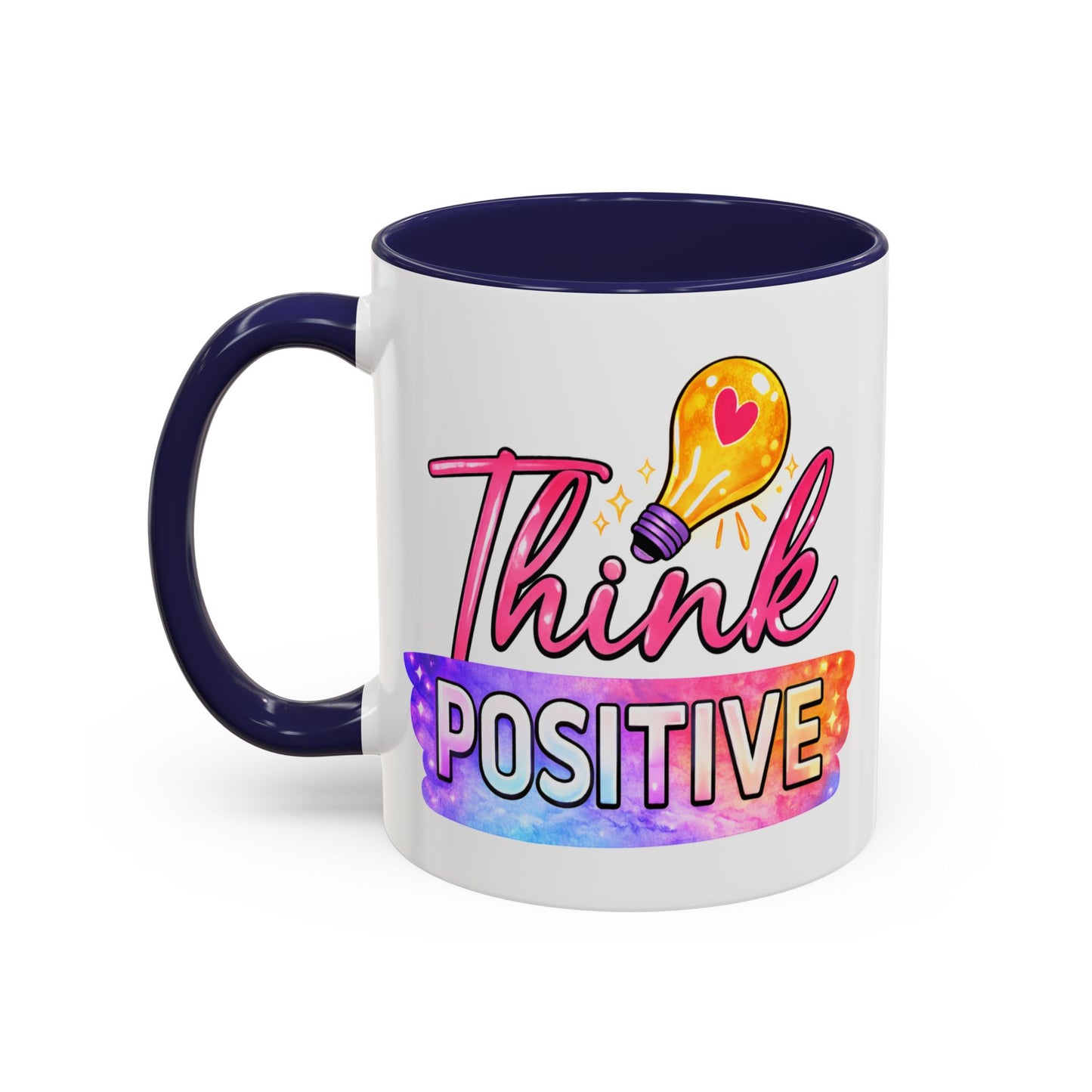 Wellness Mug - Think Positive Lightbulb