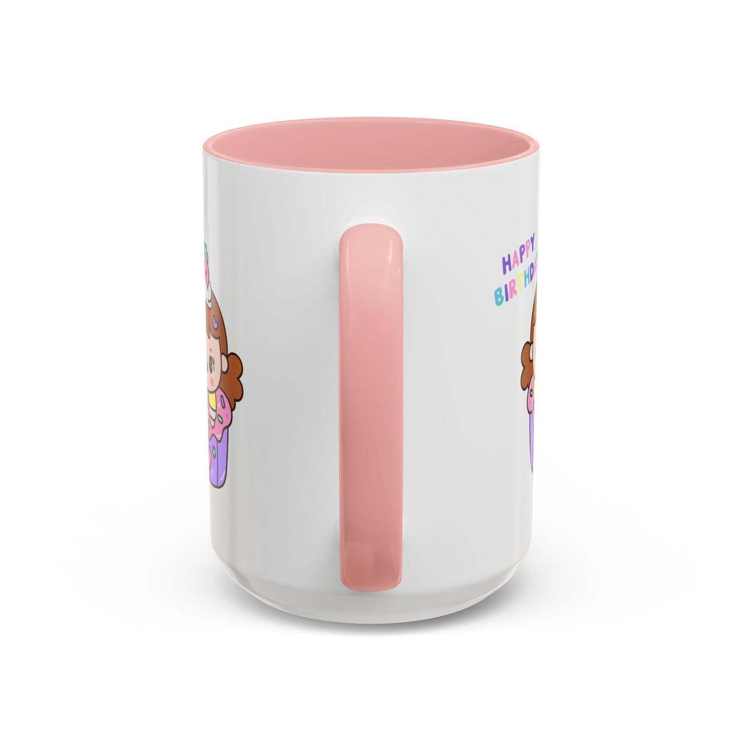 Birthday Mug - Cute Girl Cupcake