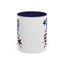 4th of July Mug - America Peace Sign
