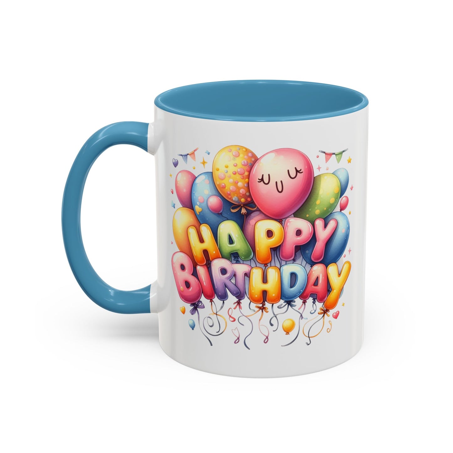 Birthday Mug - Happy Birthday Cute Balloon