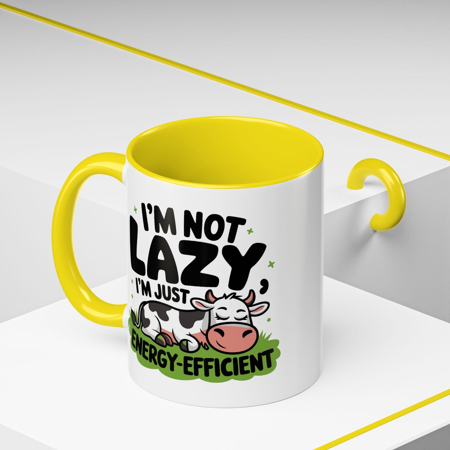Humor Mug - I'm Not Lazy I'm Just Energy-Efficient