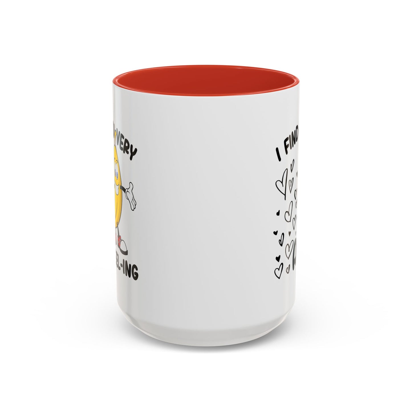 Adult Mug - I Find You Very A-Peel-Ing