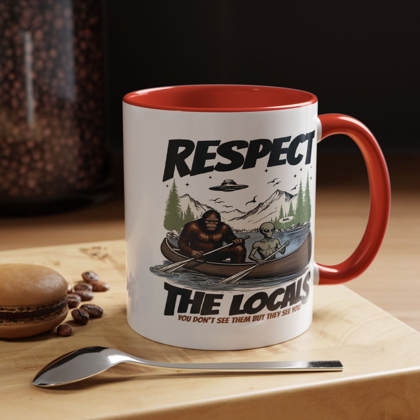 Alien Mug - Respect The Locals
