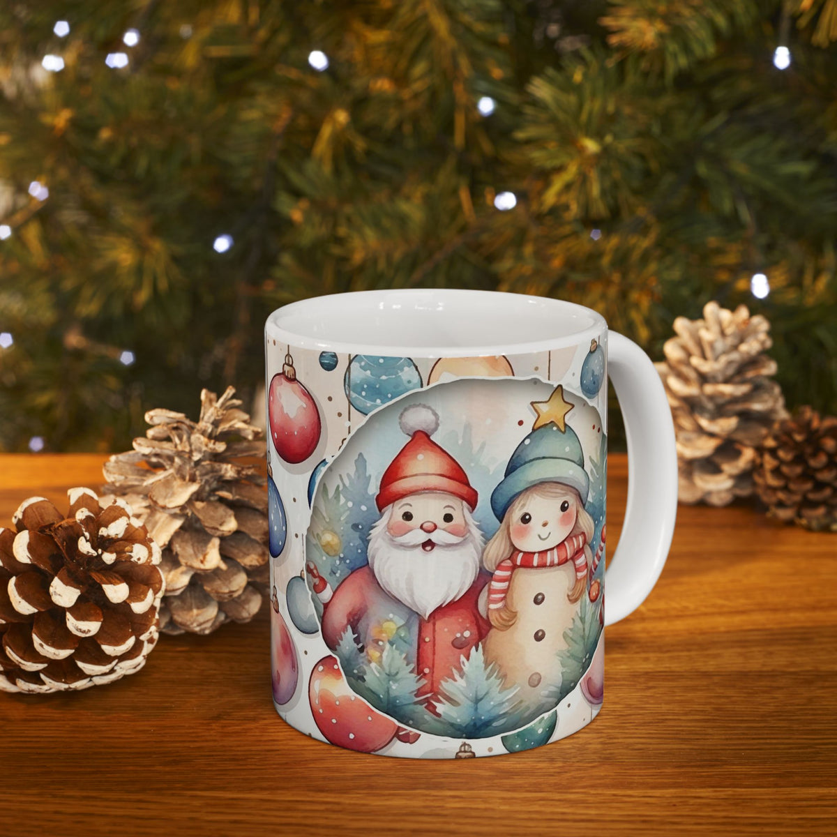 Chistmas Mug - Mr and Mrs Claus