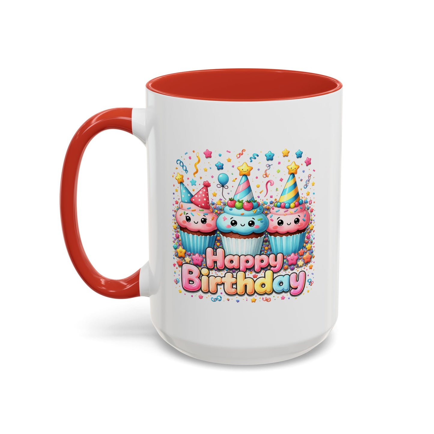 Birthday Mug - Cute Cupcakes