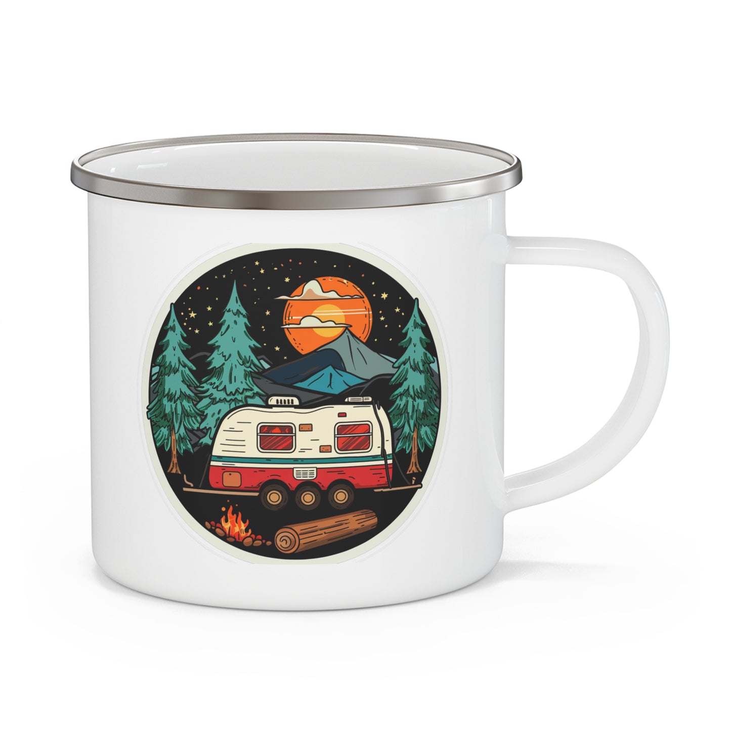 Adventure Mug - Camping Landscape 12