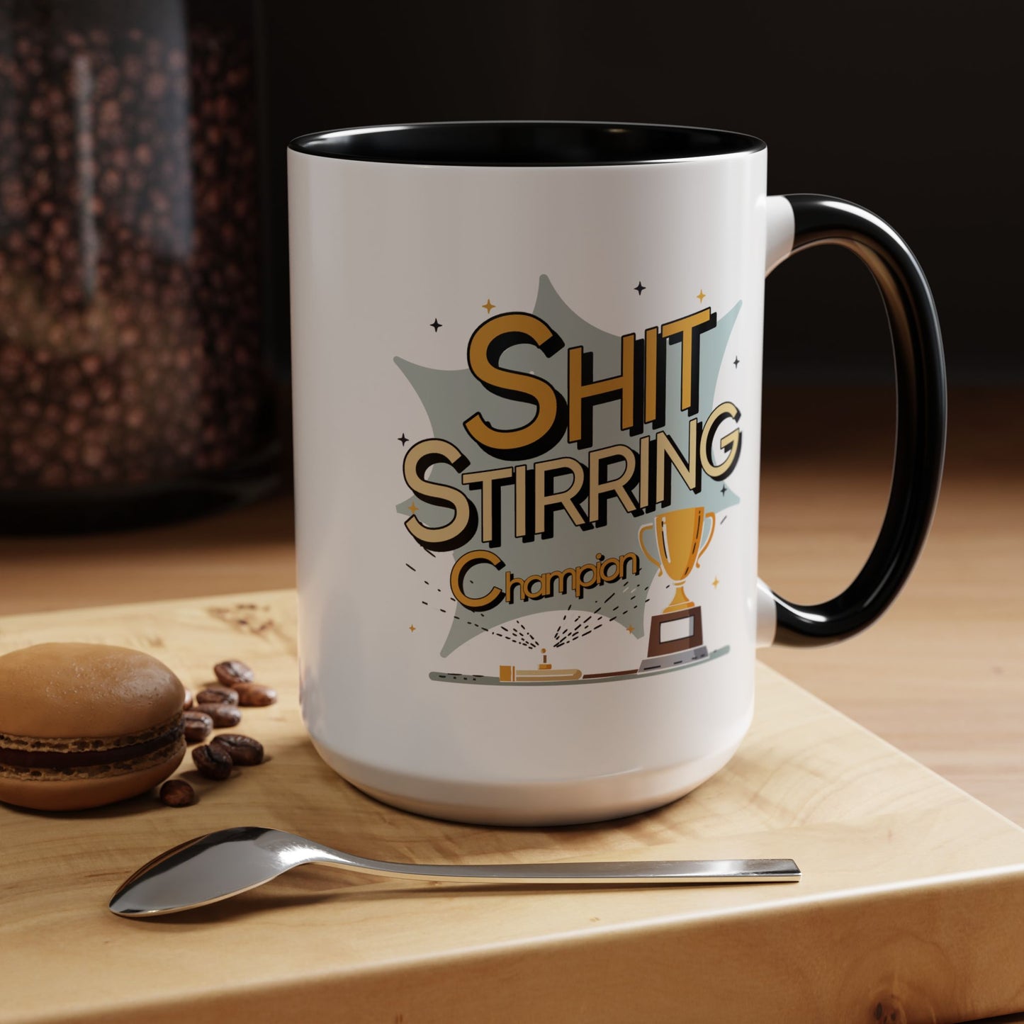 Adult Mug - Shit Stirring Champion