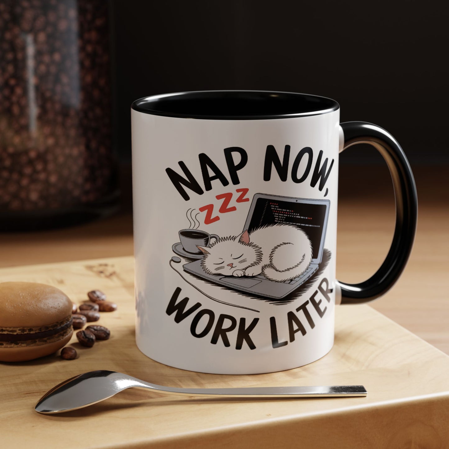 Animal Mug - Nap Now Work Later