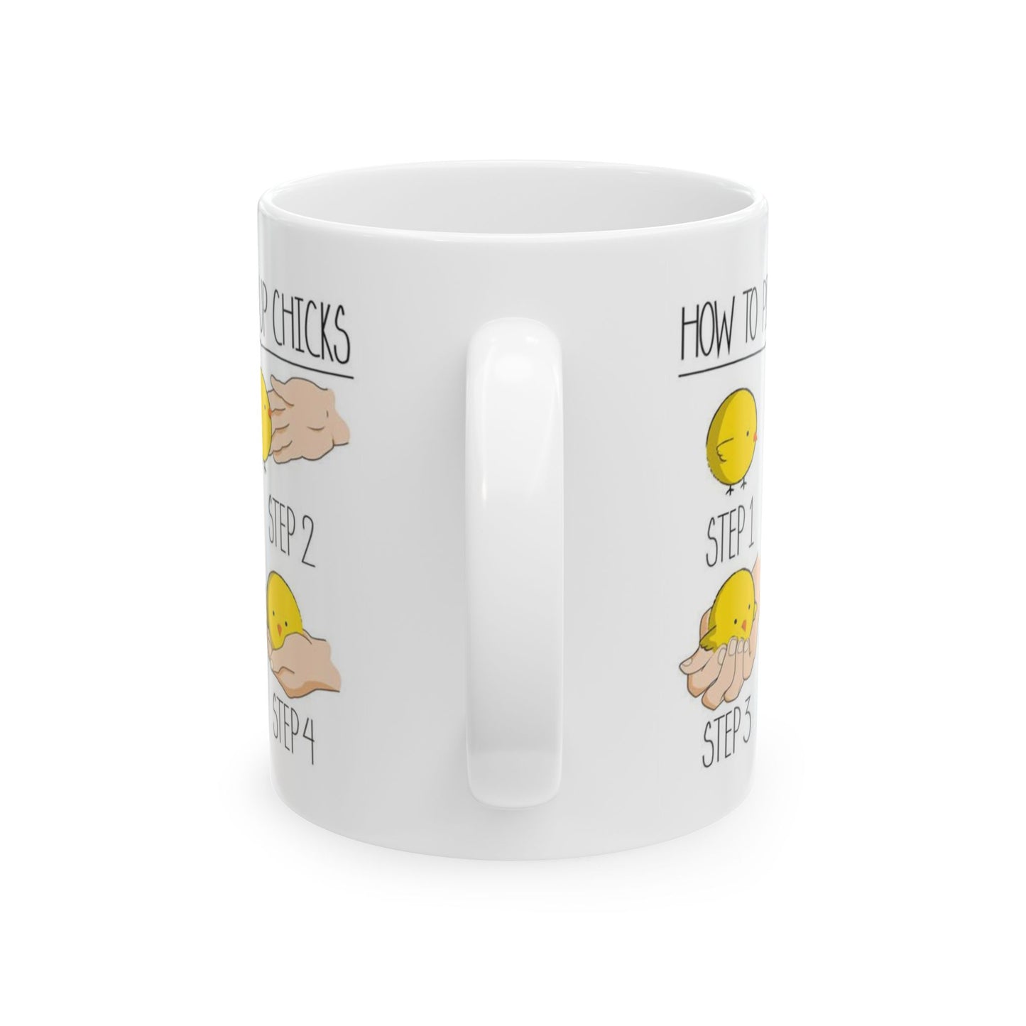 Humor Mug - How To Pick Up Chicks