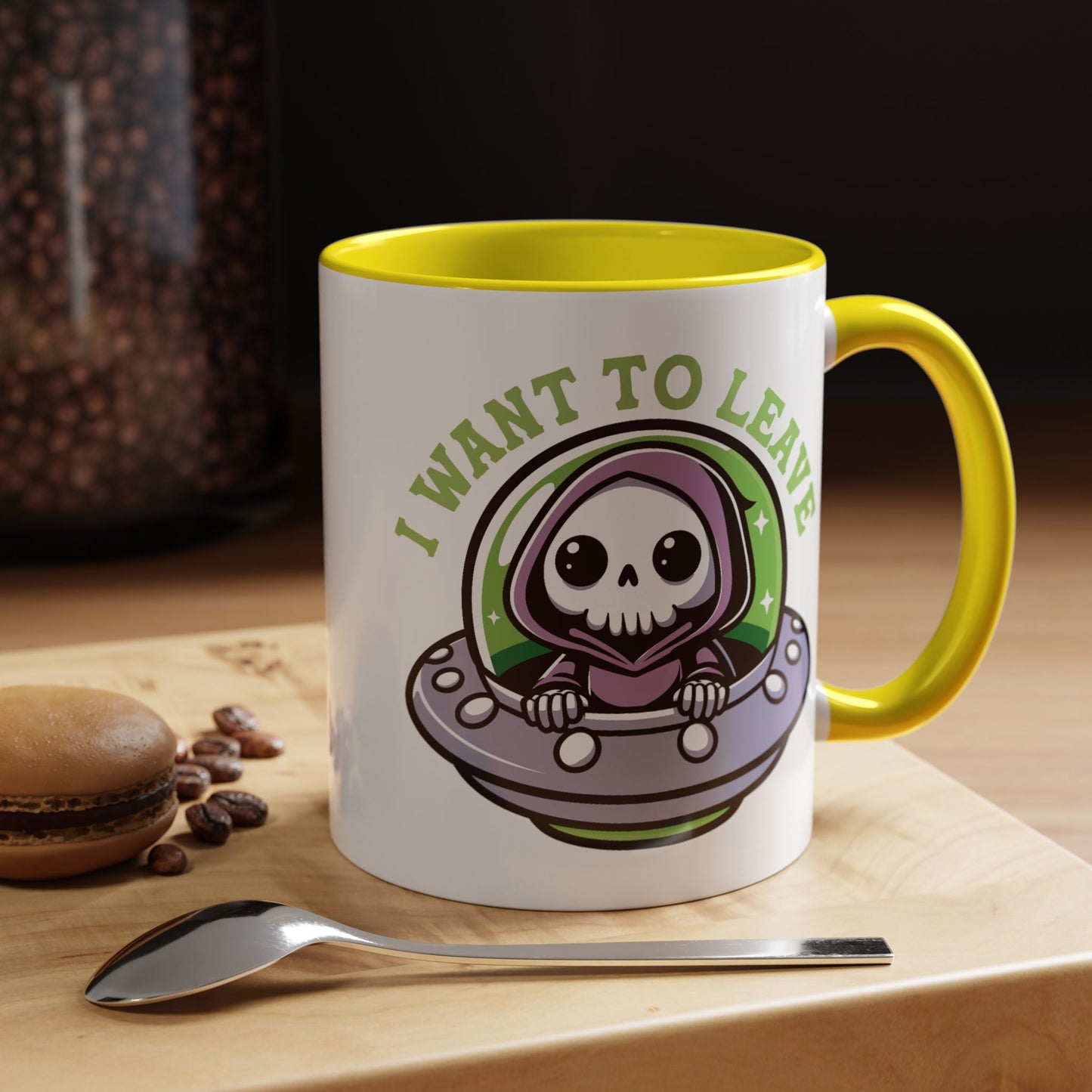 Alien Mug - I Want To Leave