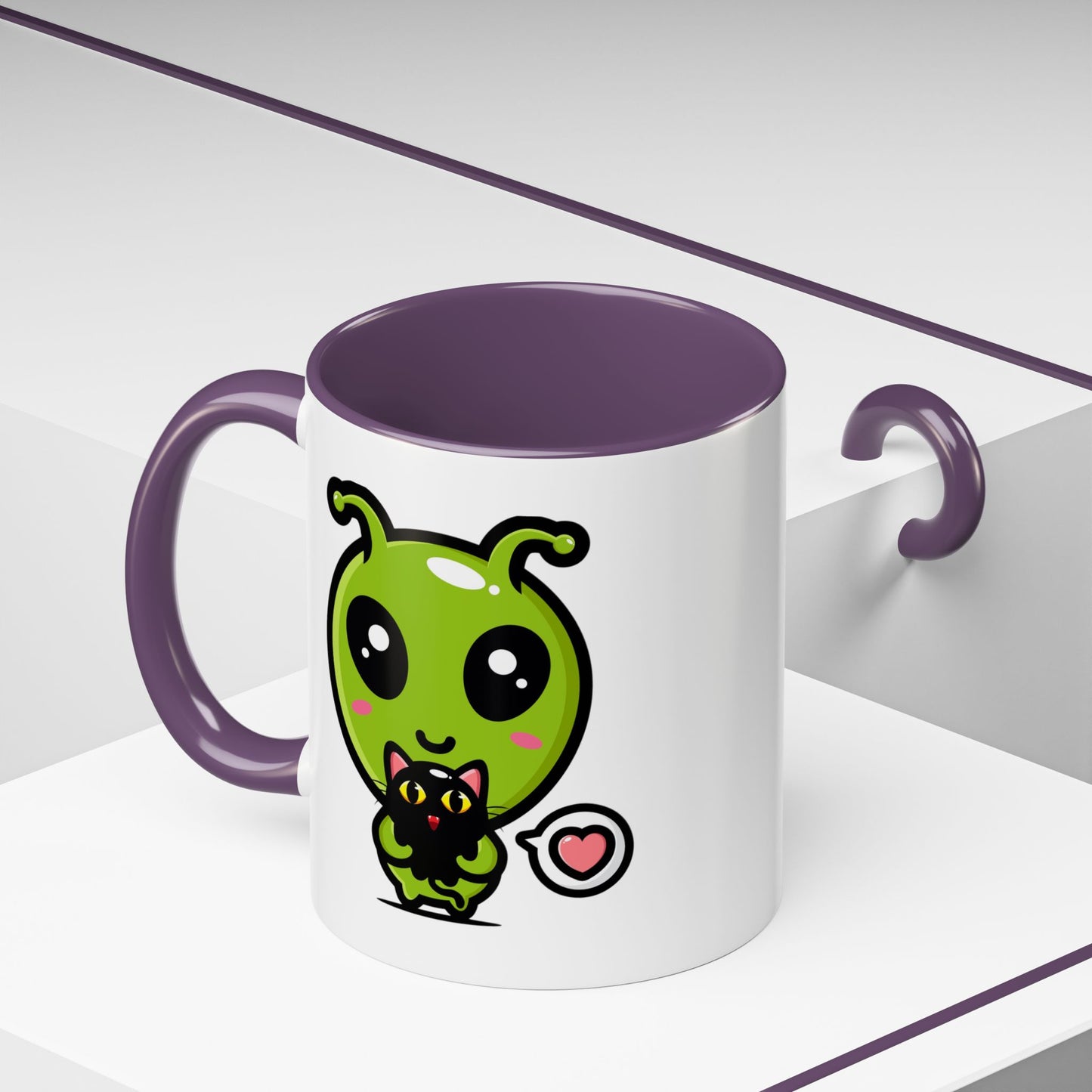 Alien Mug - Alien Hug Cat