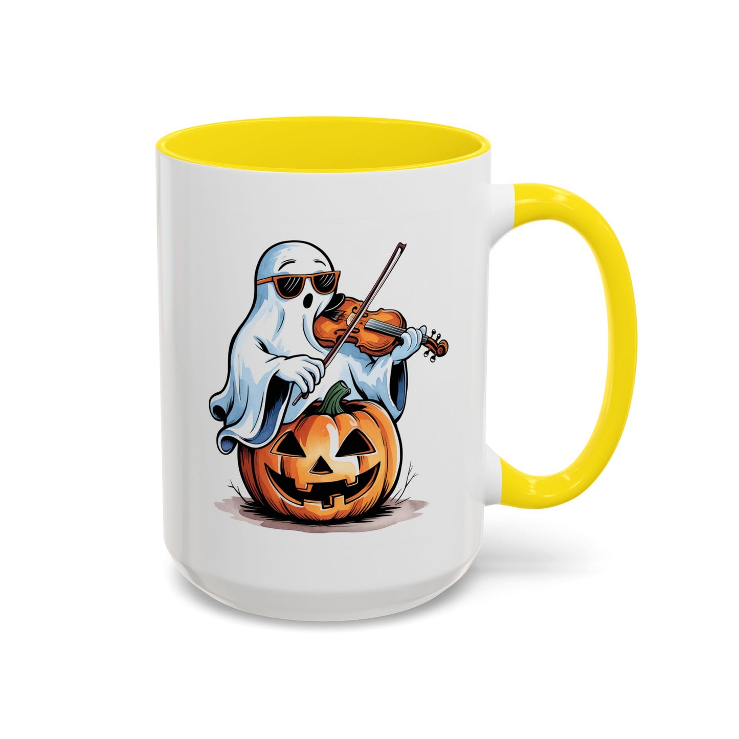 Halloween Mug - Violin Playing Ghost