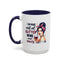 Humor Mug - I'm Made Out of Glitter Wine and Anxiety