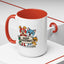 Christmas Mug - Merry Christmas Black Text Mouse Dog Cat Bird