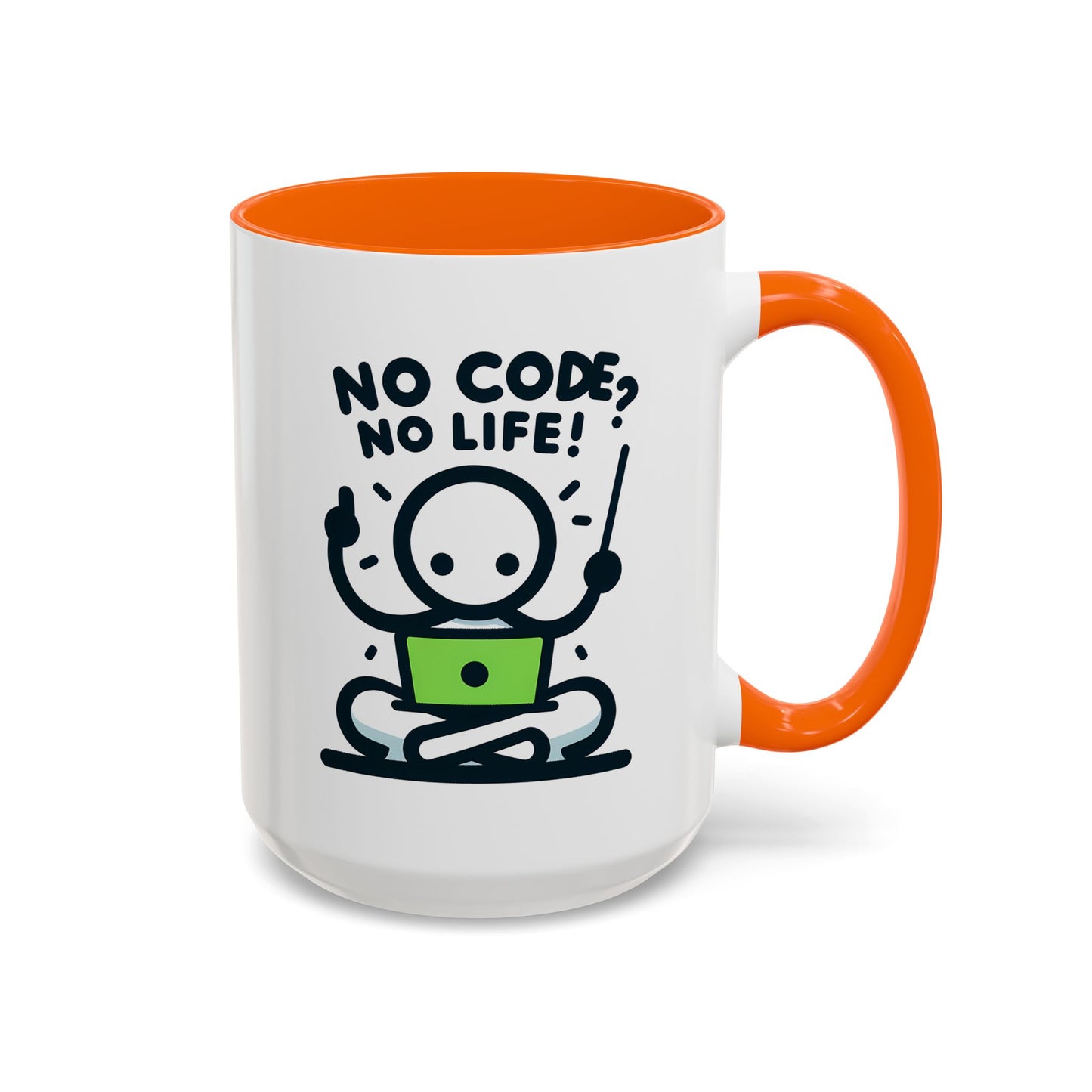 Humor Mug - No Code No Life