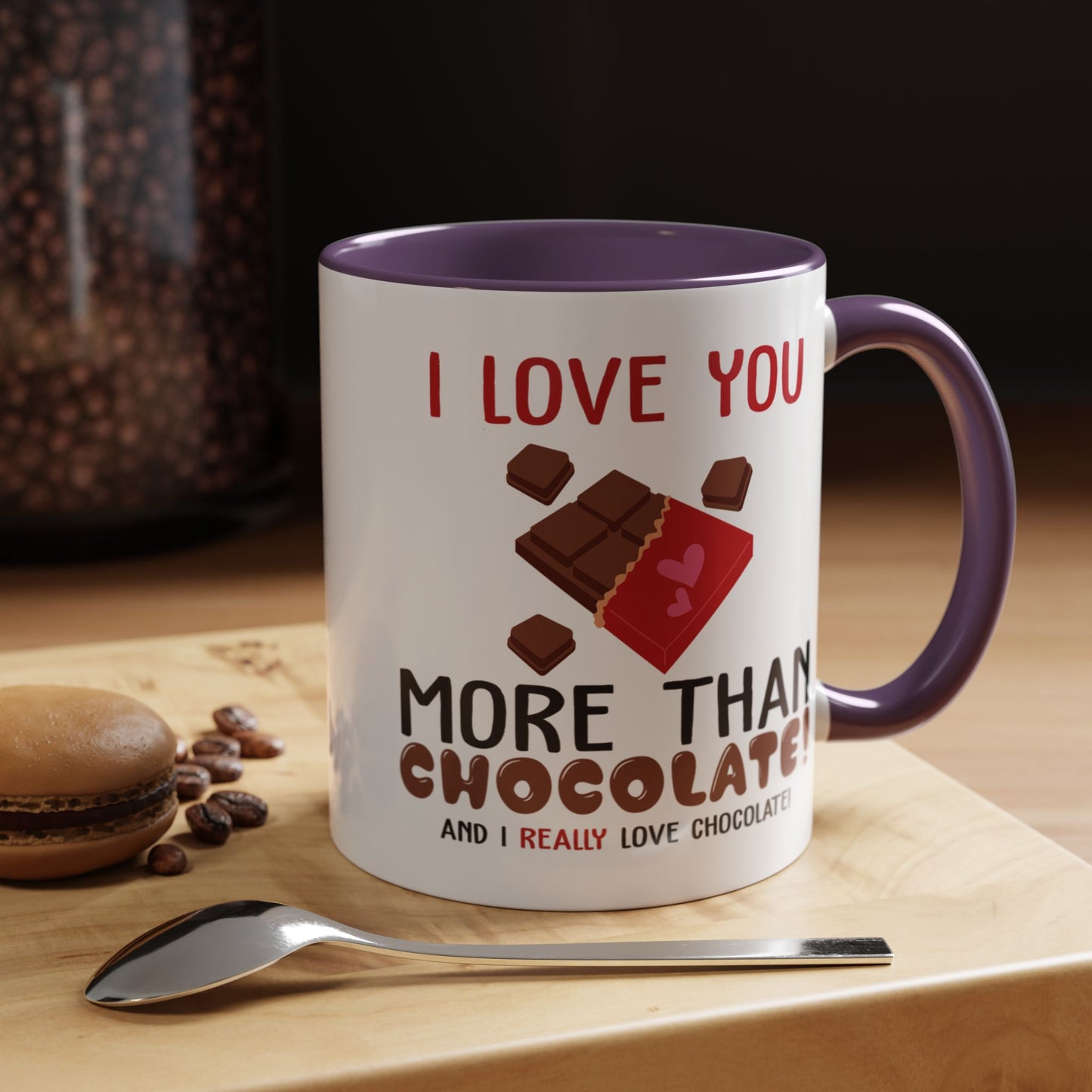 Anniversary Mug - I Love You More Than Chocolate
