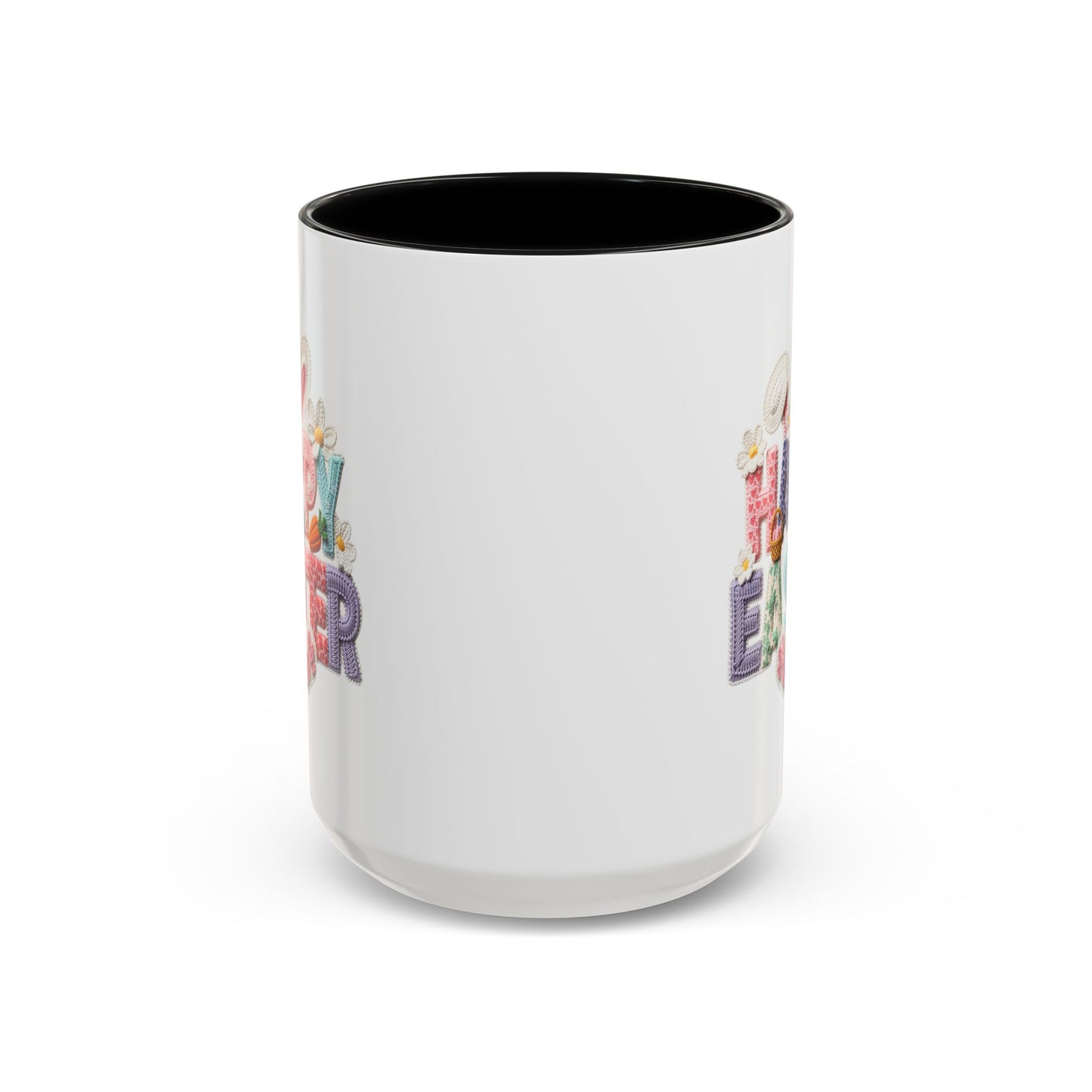 Easter Mug - Happy Easter Latch Yarn
