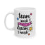 Motivation Mug - Teamwork Makes The Dreamwork Colorful