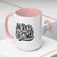 Christmas Mug - Merry Christmas Black Text Mistletoe
